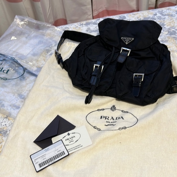 Prada Handbags - Authentic Prada Backpack